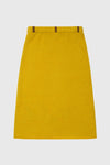 YANYAN KNITS Fall/Winter 2025 Collection: Goose Print T-shirt/Skirt Set (YYK-YYW25-1401-HUANG, Skirt)